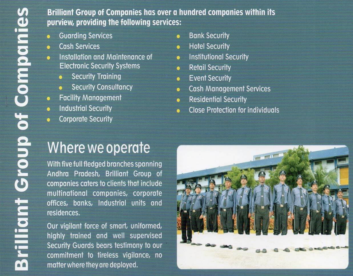 Brilliant Intelligence Security Force